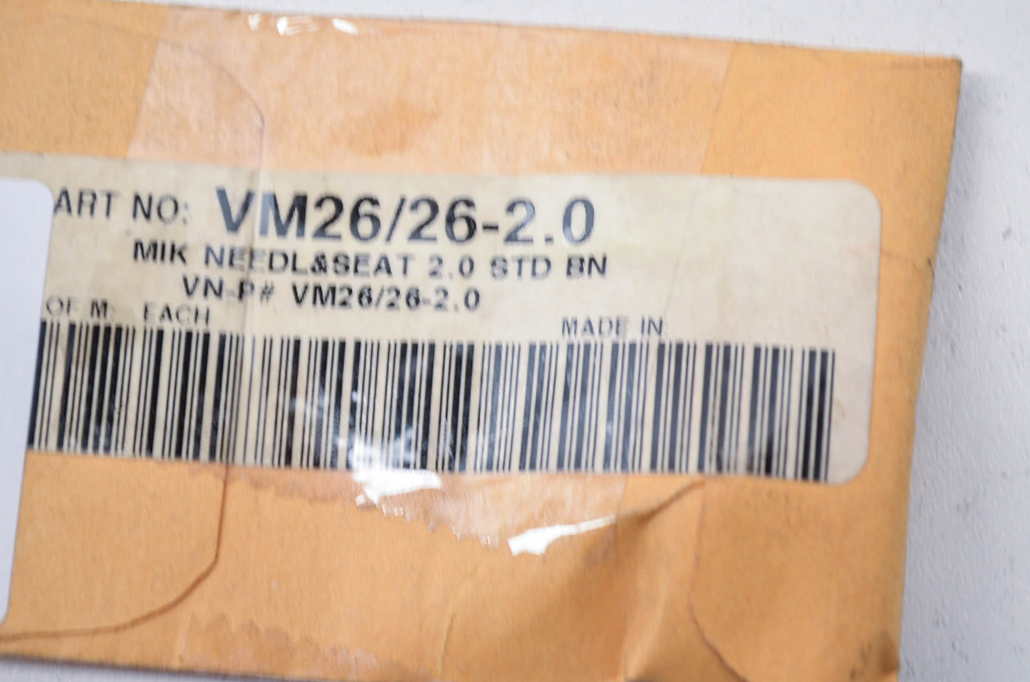 New Mikuni VM26/26-2.0 Needle Valve NOS