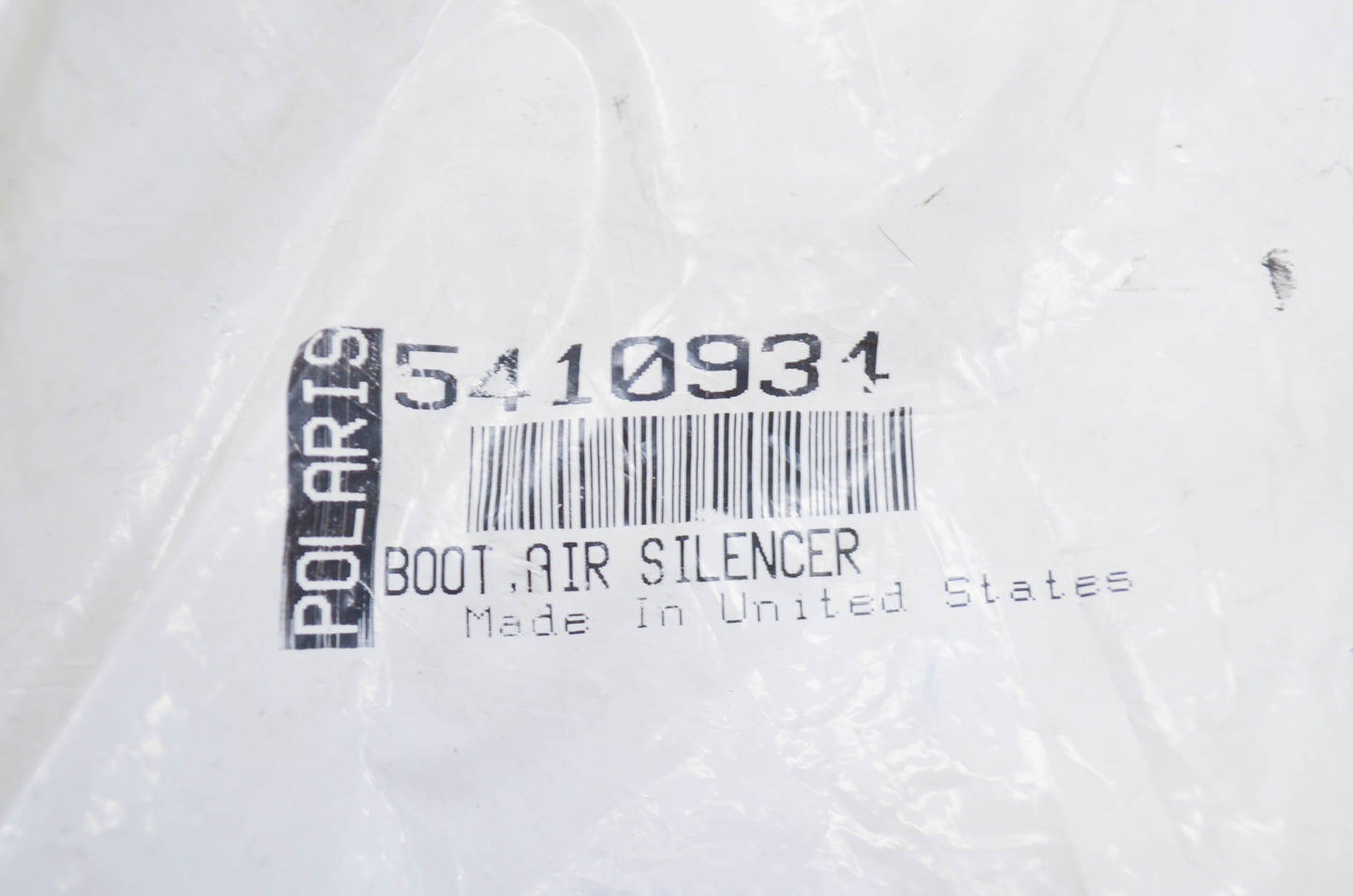 New OEM Polaris 5410934 Air Silencer Boot NOS