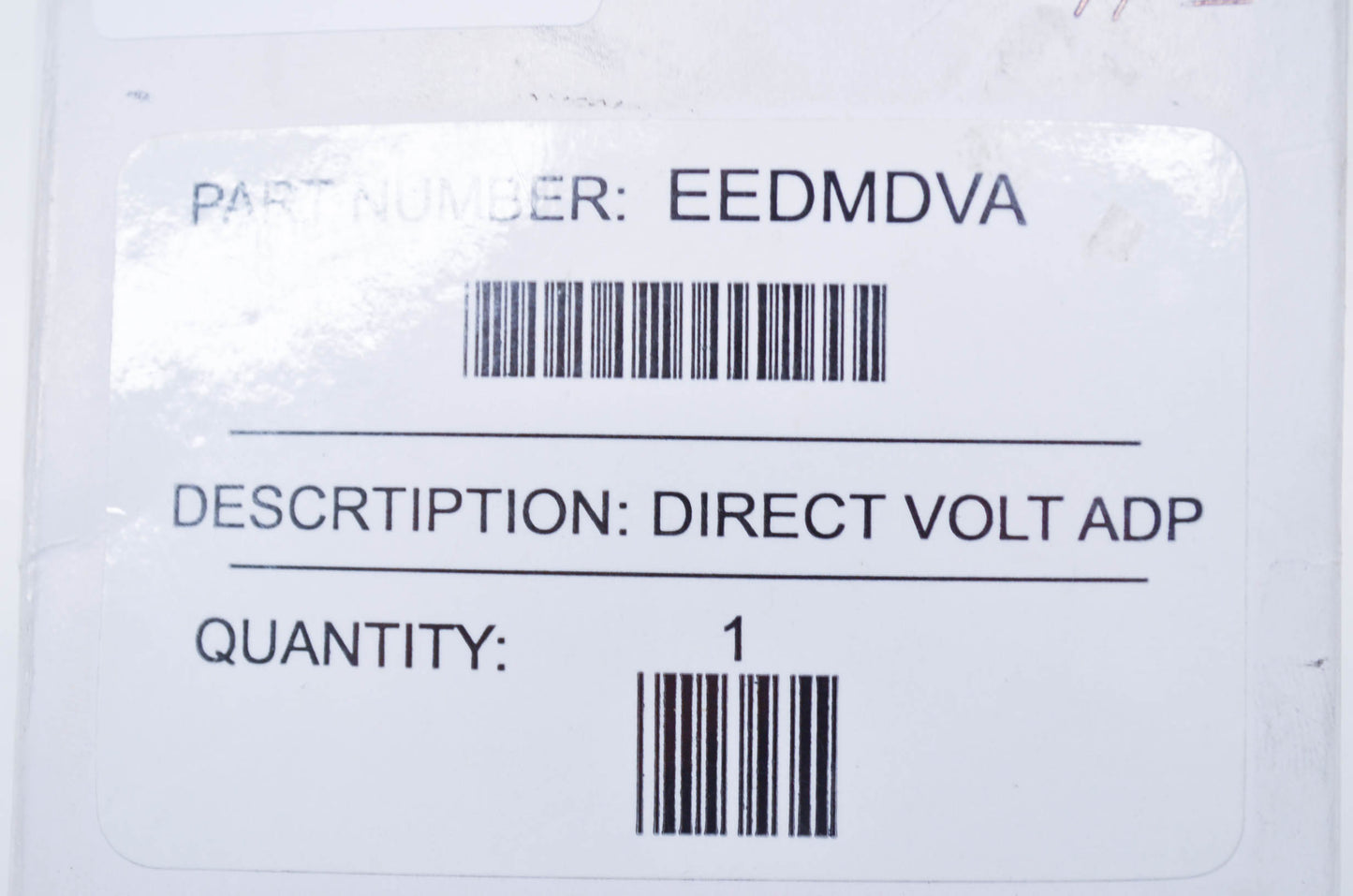 New Snap-On Direct Voltage Adapter NOS