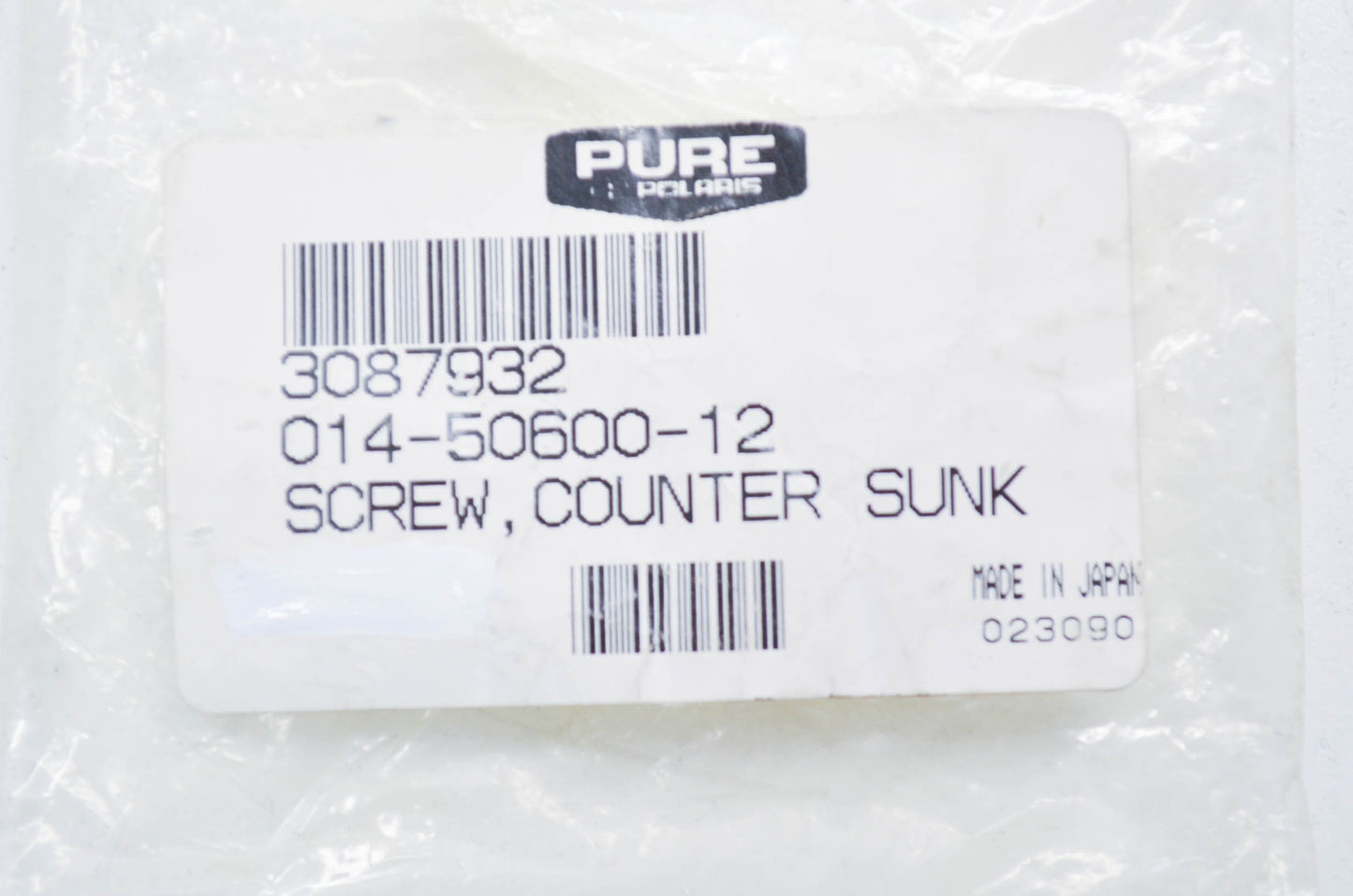 OEM Polaris 3087932 Counter Sunk Screw Qty 2 NOS