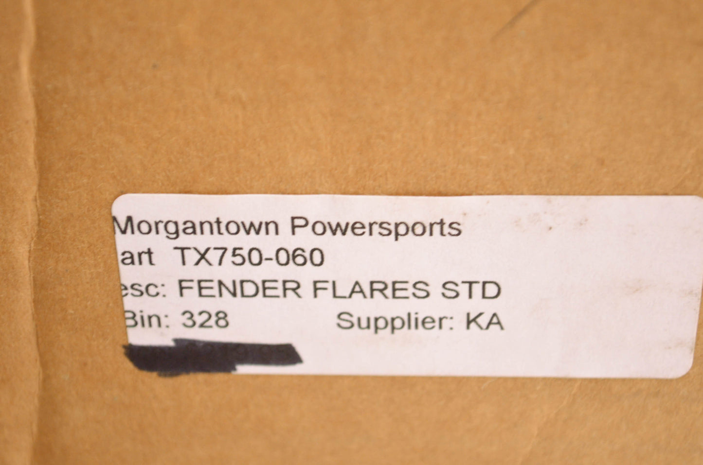 OEM Kawasaki TX750-060 Fender Flares NOS