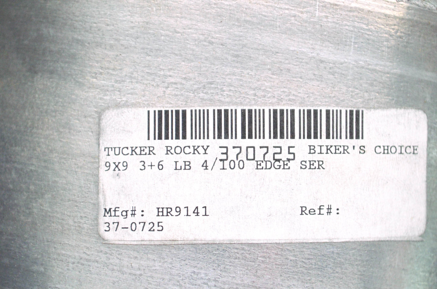 ITP 37-0725, HR9141 9X9 3+6 LB 4/100 Wheel Rim NOS