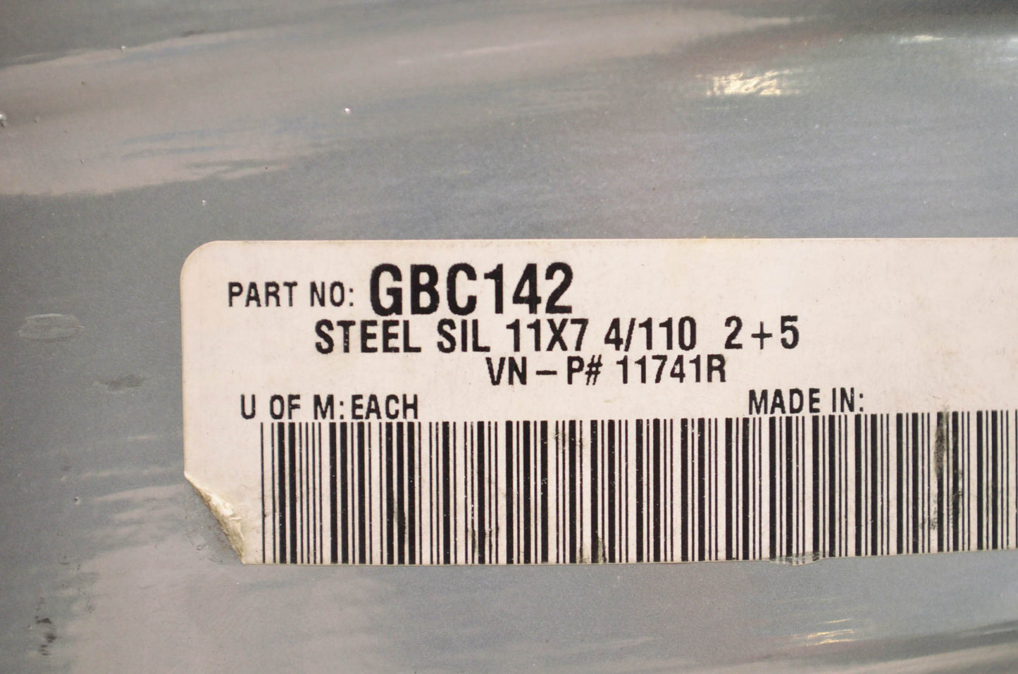 New ITP 11X7 4/110 2+5 Wheel Rim NOS