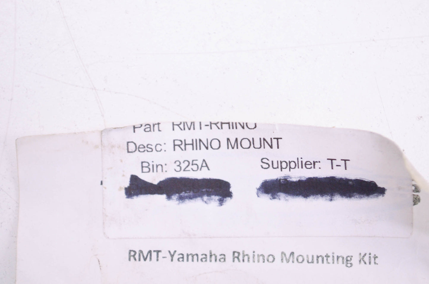 Tractor Tunes RMT-RHINO Rhino Mounting Bracket Kit NOS