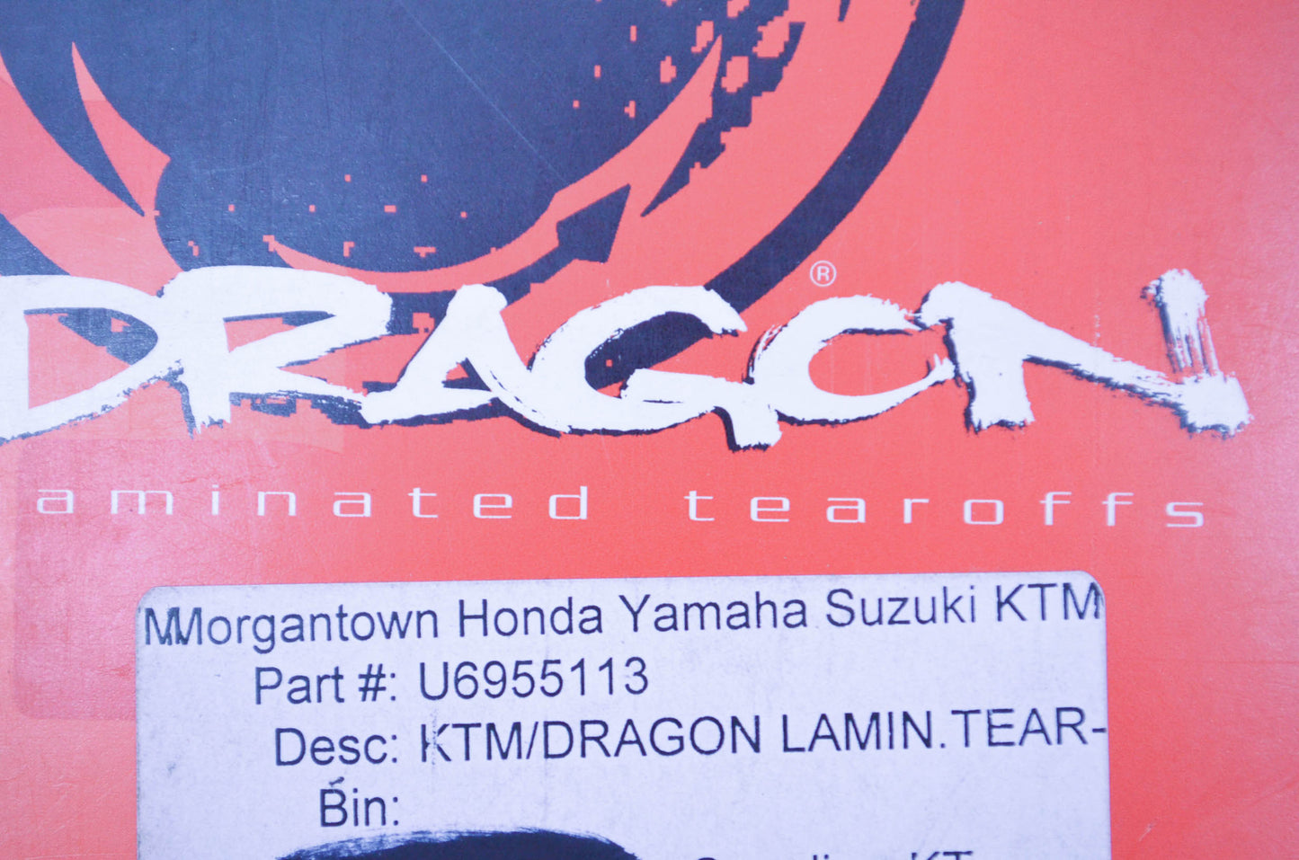 Dragon U6955113, 722-0501 Laminated Tear Off 28 Stack NOS
