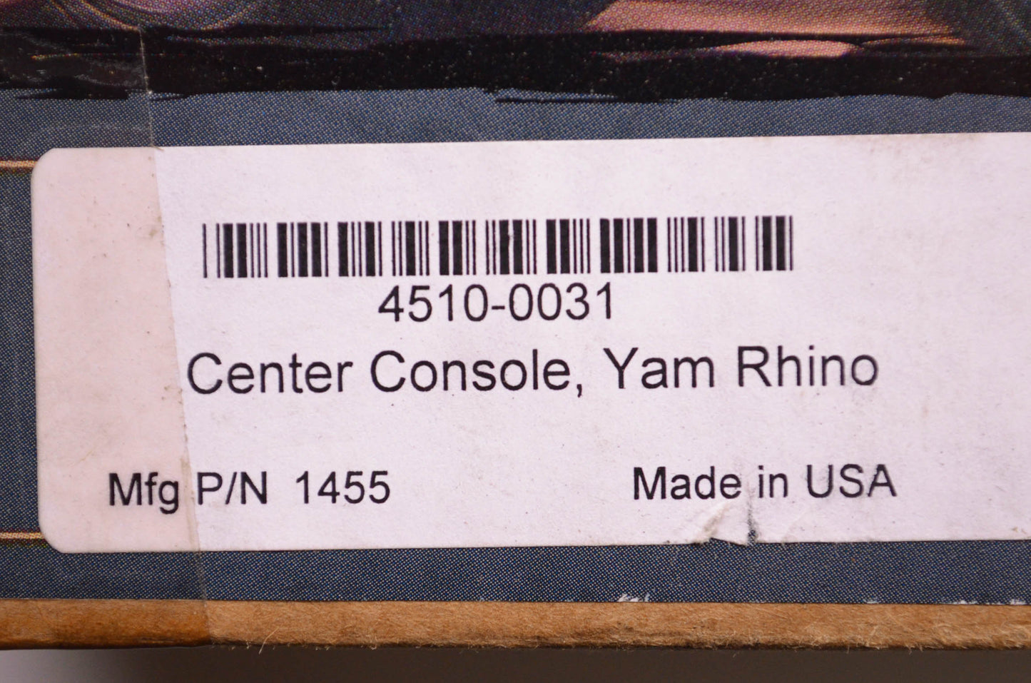 New Moose Yamaha Rhino Center Console NOS