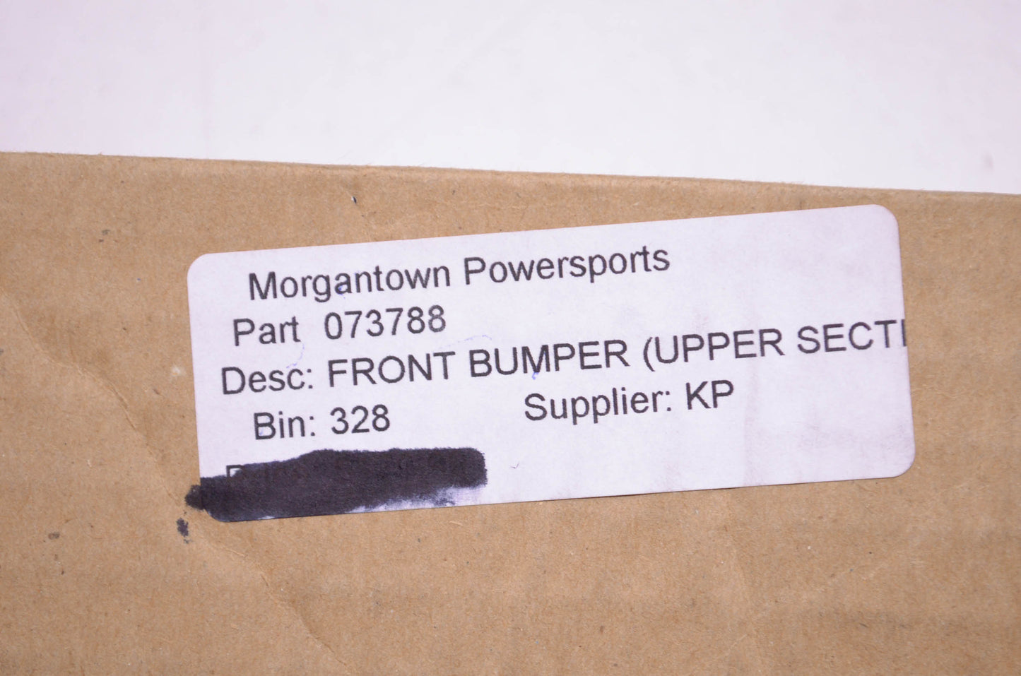 Kimpex 73788, 073788 Front Upper Bumper NOS