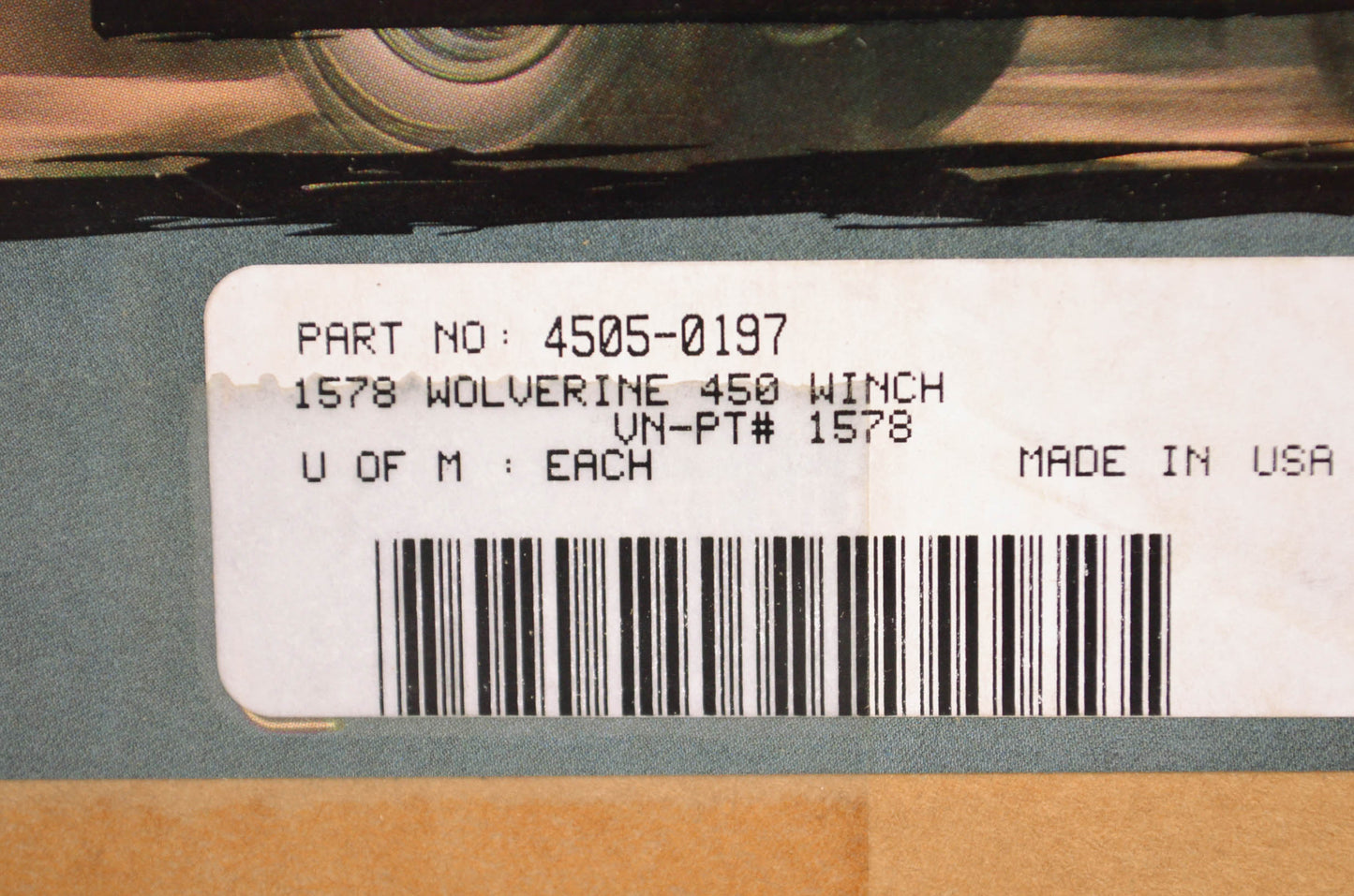 Moose Racing 4505-0197 Winch Mount Kit NOS