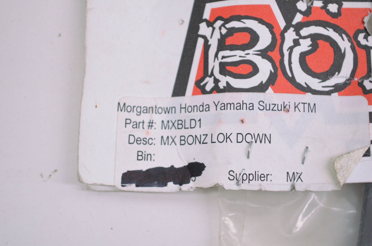 MX Bonz MXBLD1 Lock Down Kit NOS