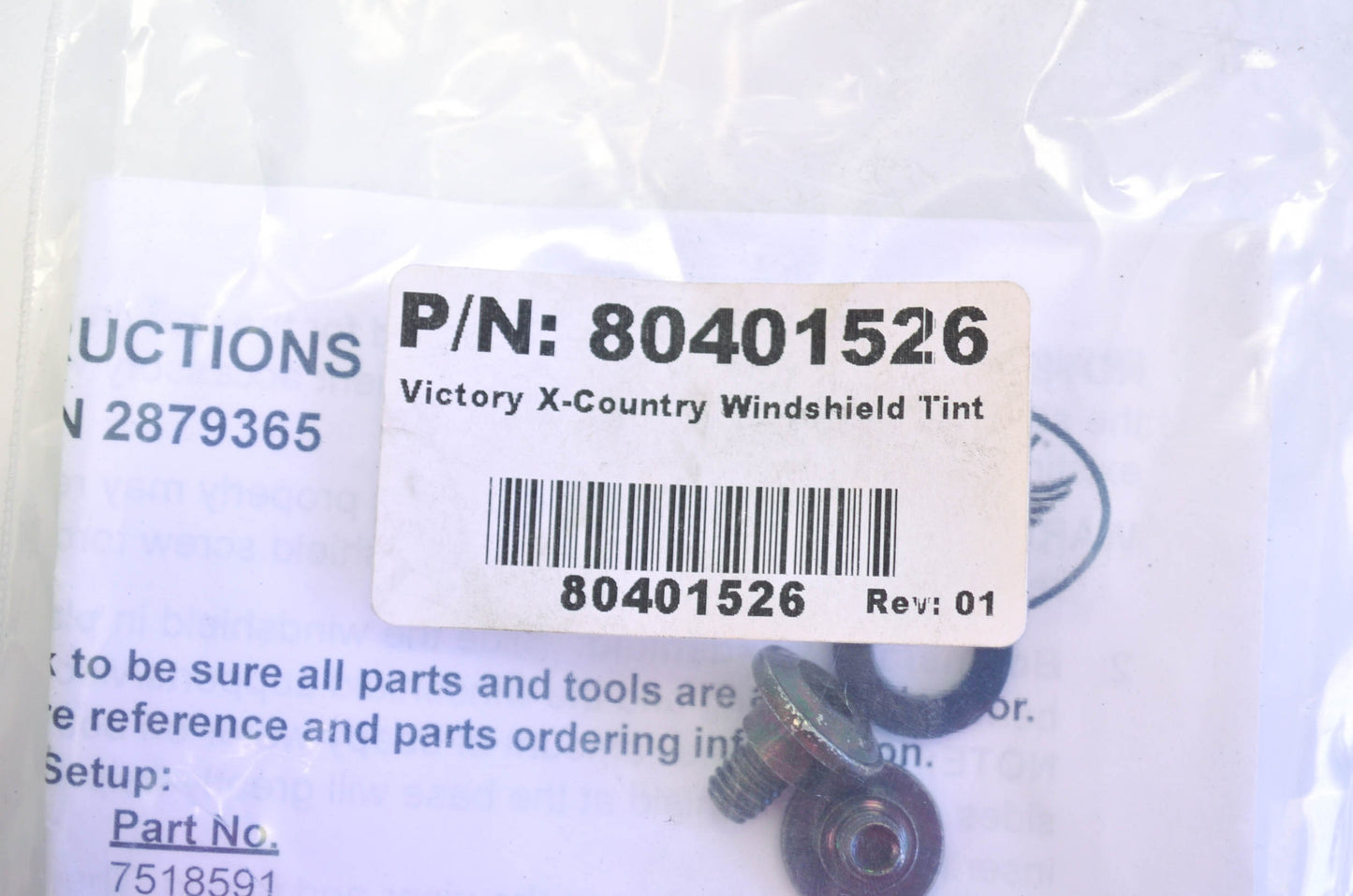Boomerang Windshield Kit NOS