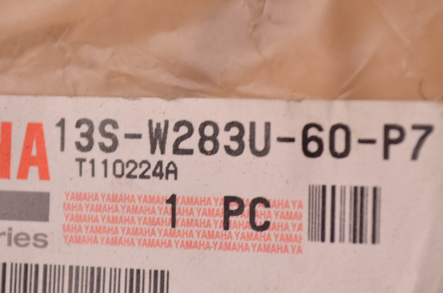 OEM Yamaha 13S-W283U-60-P7 Panel Assembly 1 NOS