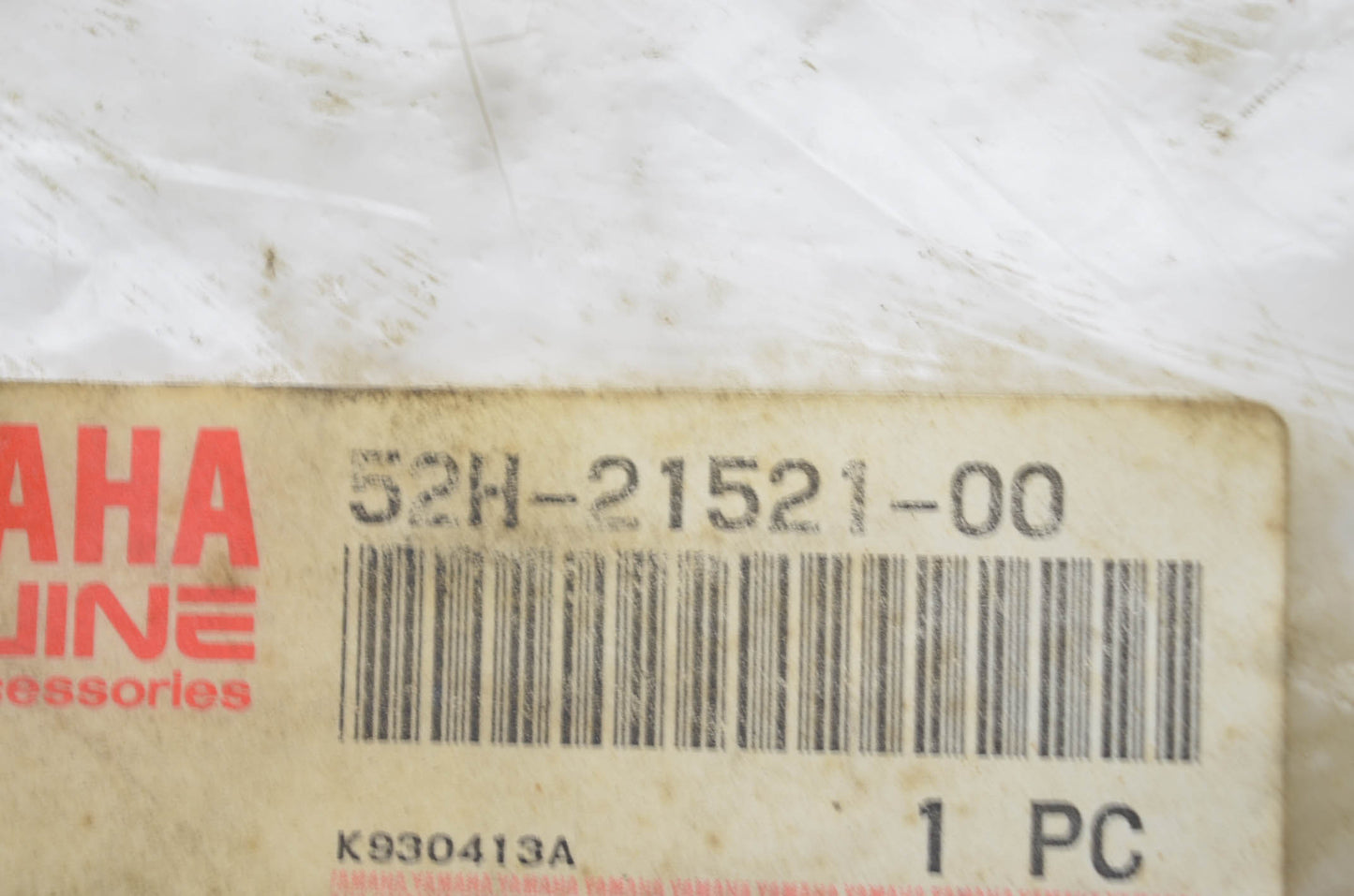 OEM Yamaha 52H-21521-00-00 Front Fender Flap NOS