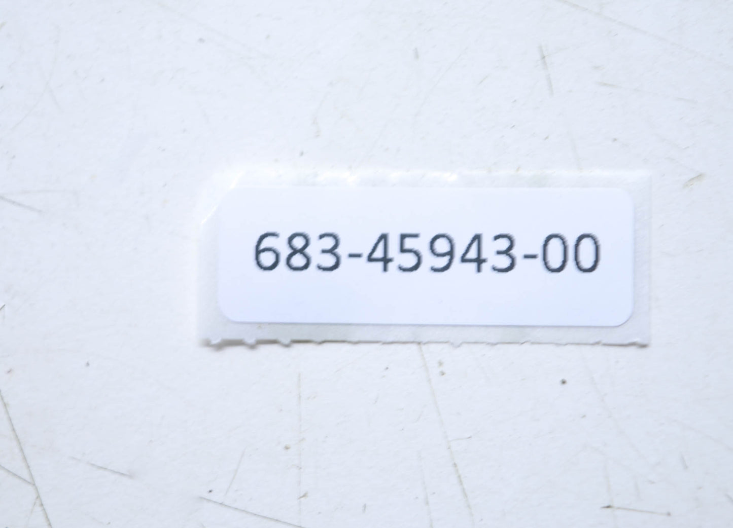 OEM Yamaha 9 1/4X10 1/2-J White Propeller