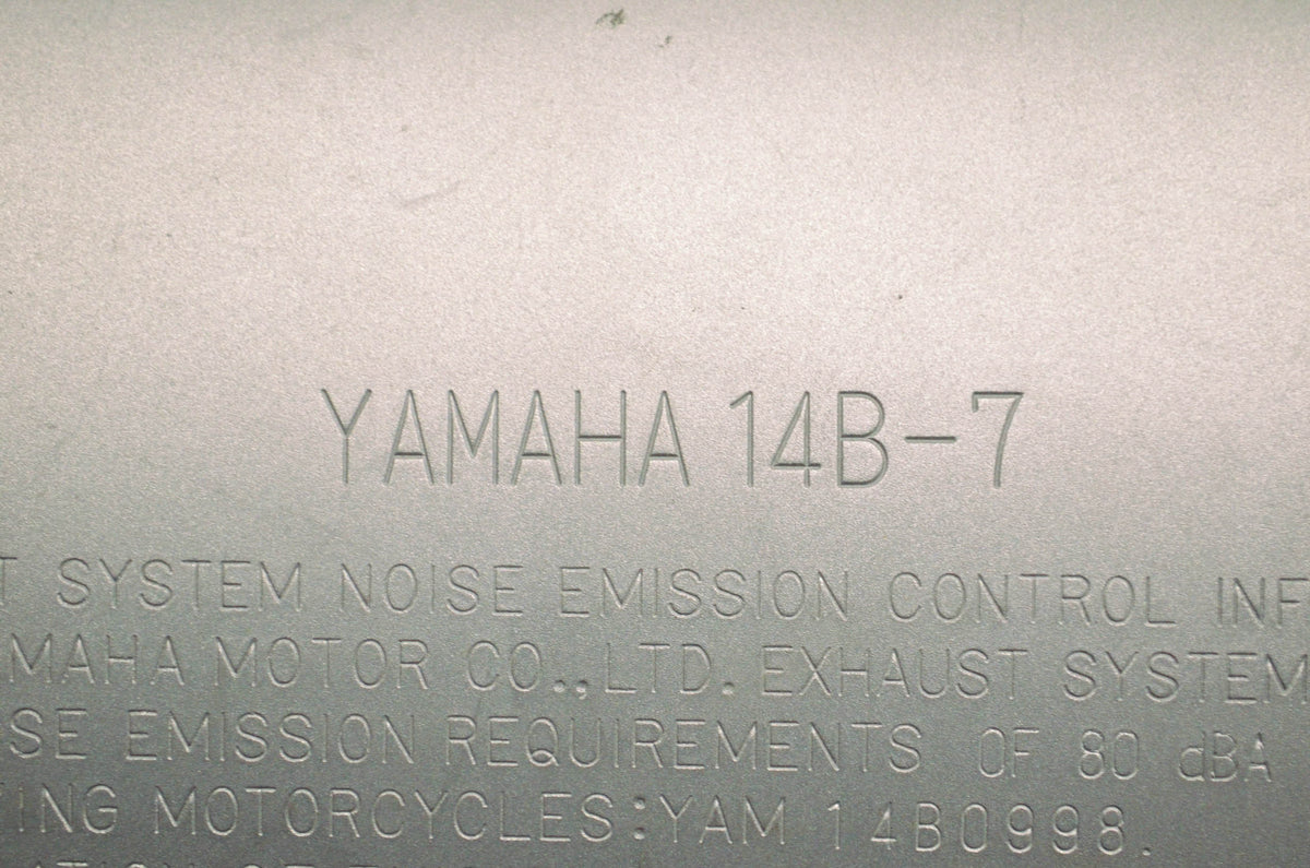 OEM Yamaha 14B-14710-10-00 Muffler Assembly 1