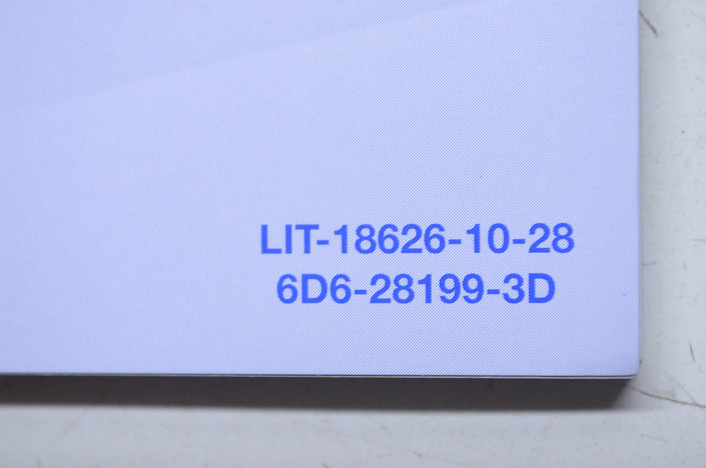OEM Yamaha LIT-18626-10-28 F75 F90 Owner's Manual NOS