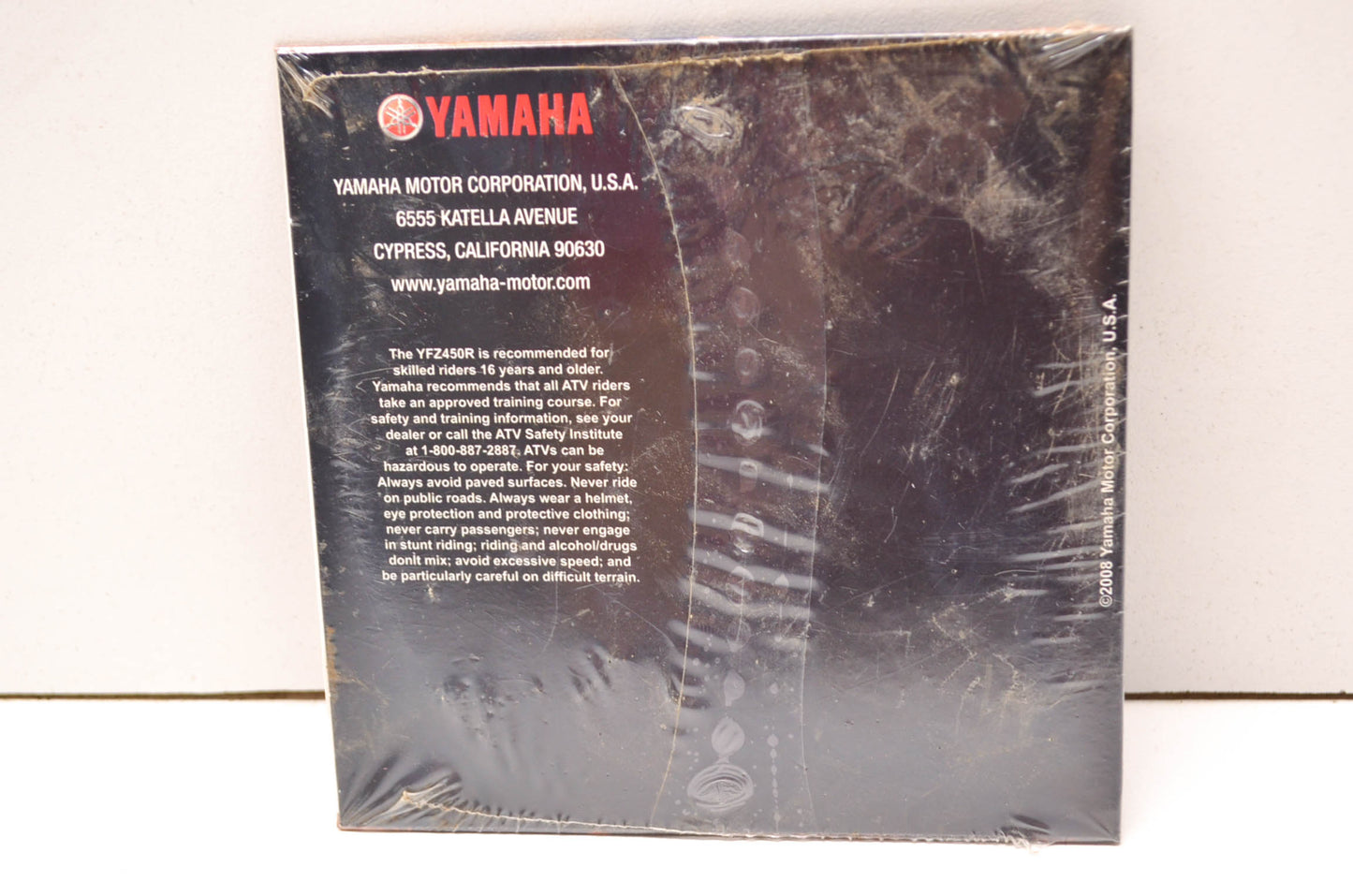 OEM Yamaha YFZ450R Consumer DVD NOS