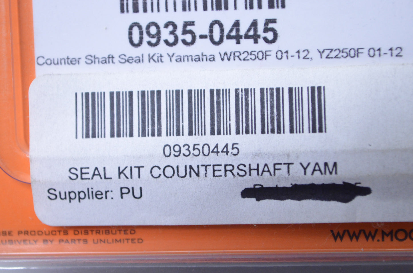 Moose Racing 9350445, 09350445 Countershaft Seal Kit Yamaha NOS