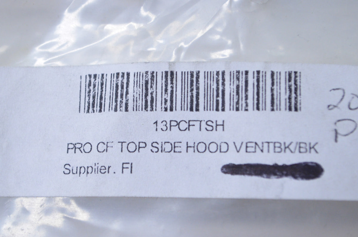 Fire And Ice 13PCFTSH Carbon Fiber Top Side Hood Vent Kit NOS