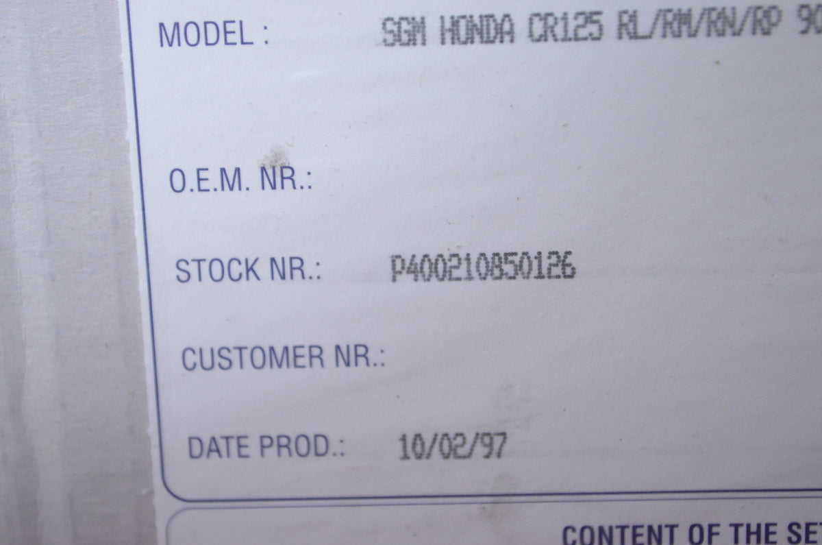 Athena 400210850126 Complete Gasket Kit NOS
