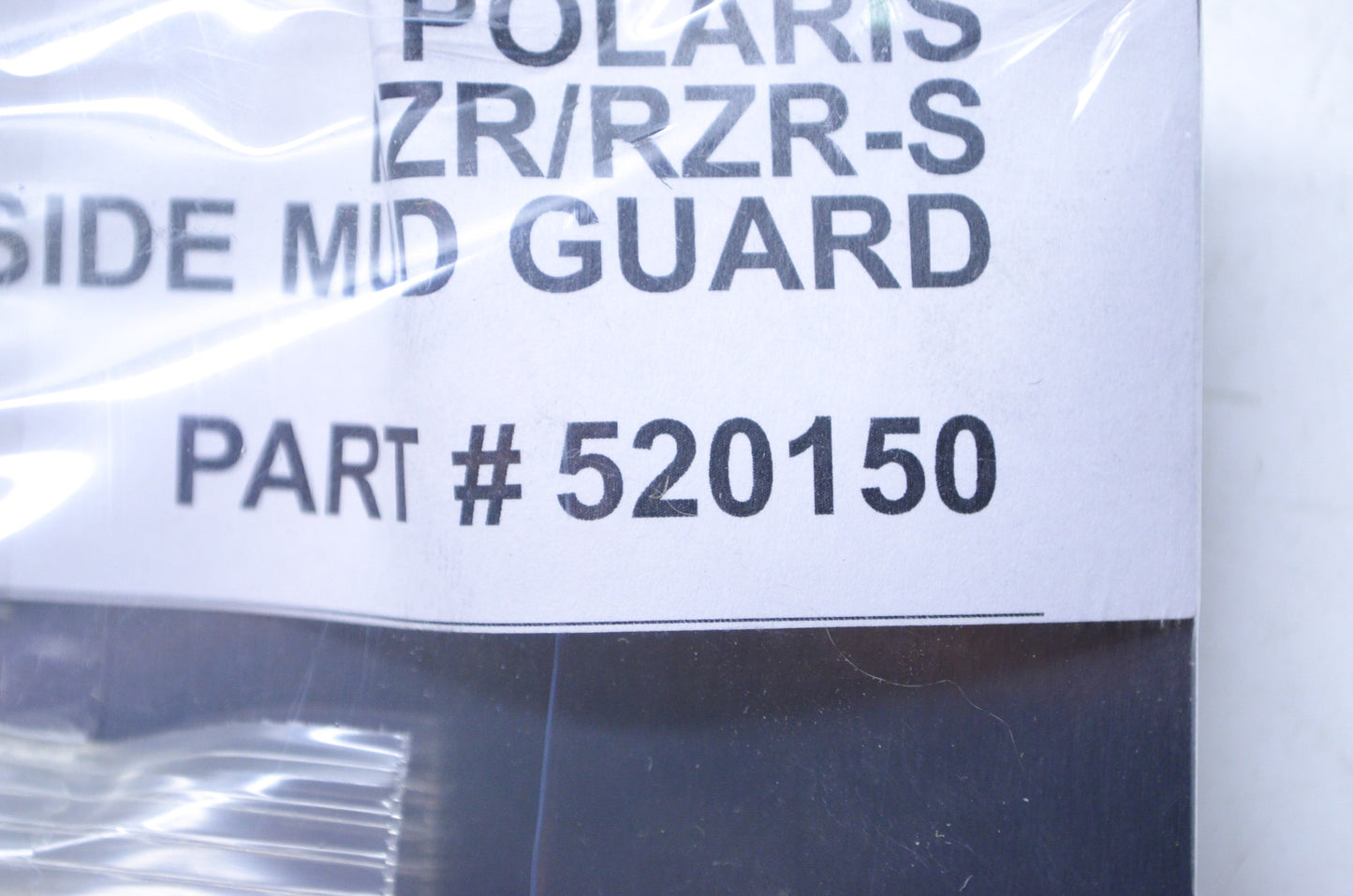 UTV Tech 520150 Polaris RZR Left Rear Mud Guard NOS