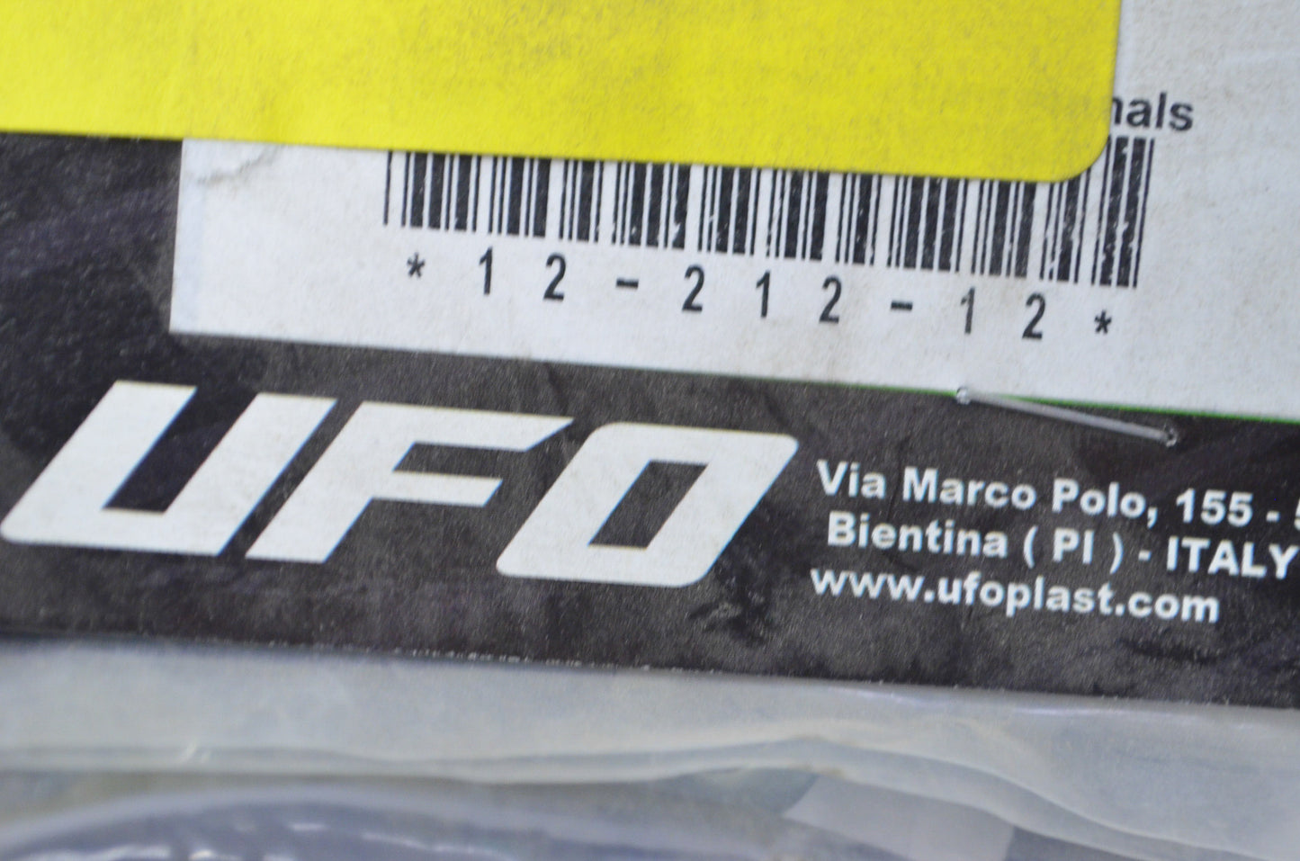 New UFO Tail Light License Plate Holder NOS