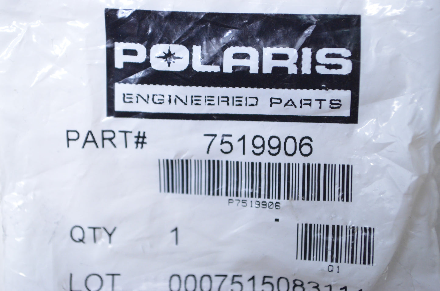 OEM Polaris 7519906 Hex Flange Screw M10X1.5X45 Qty 2 NOS