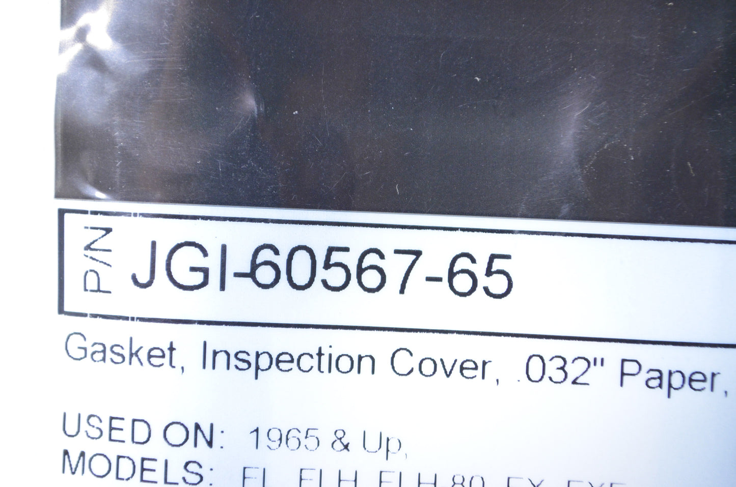 James Gaskets JGI-60567-65 Inspection Cover Gasket .032' Qty 10 NOS