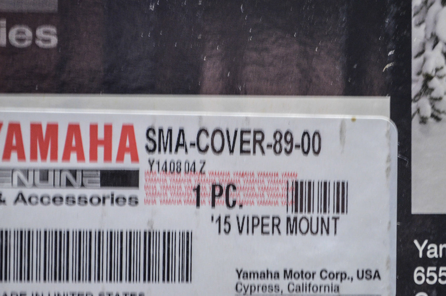 New OEM Yamaha SR Viper M-TX Deluxe Cover NOS