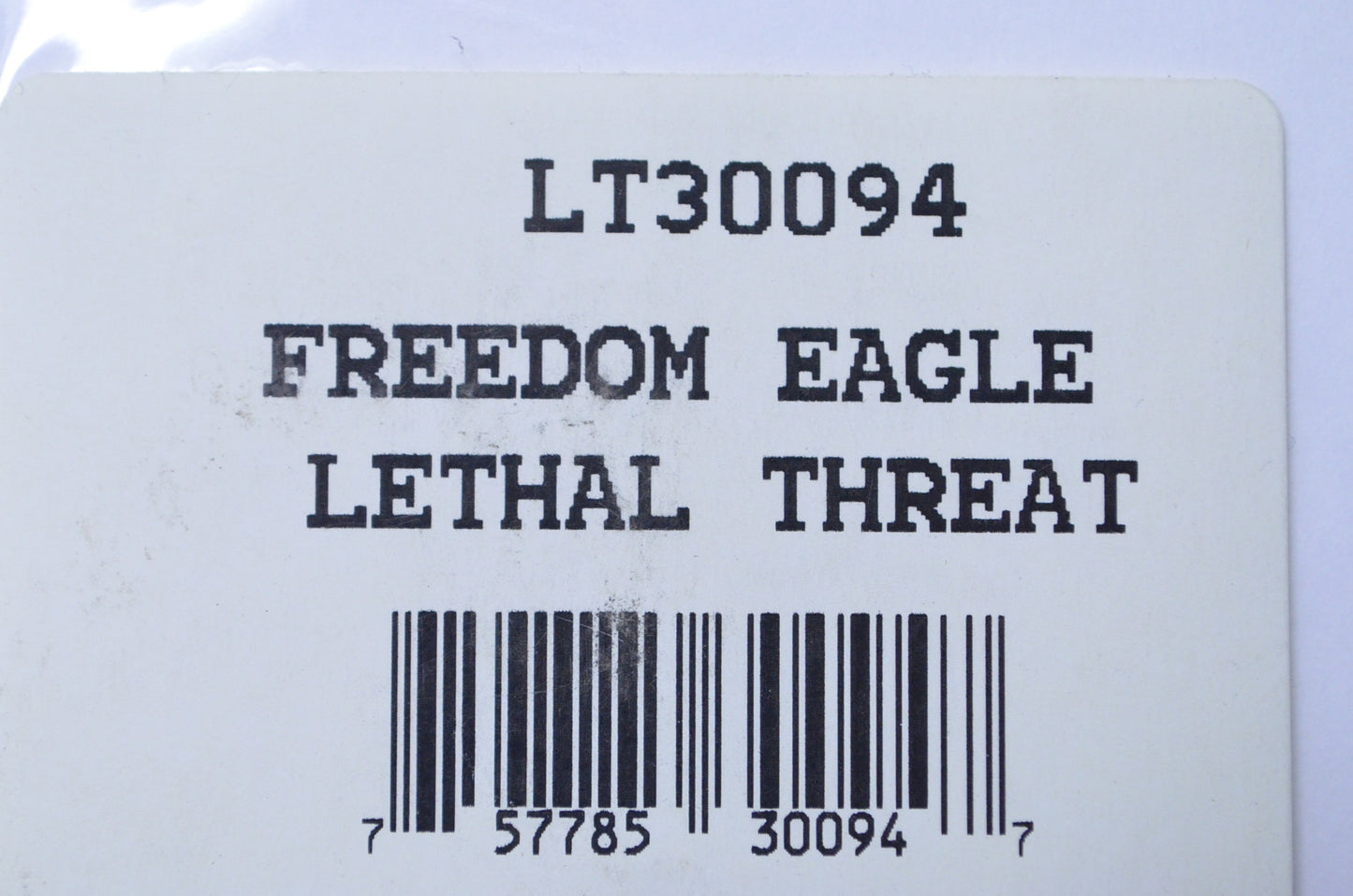 New Lethal Threat USA Freedom Eagle Embroidered Patch NOS