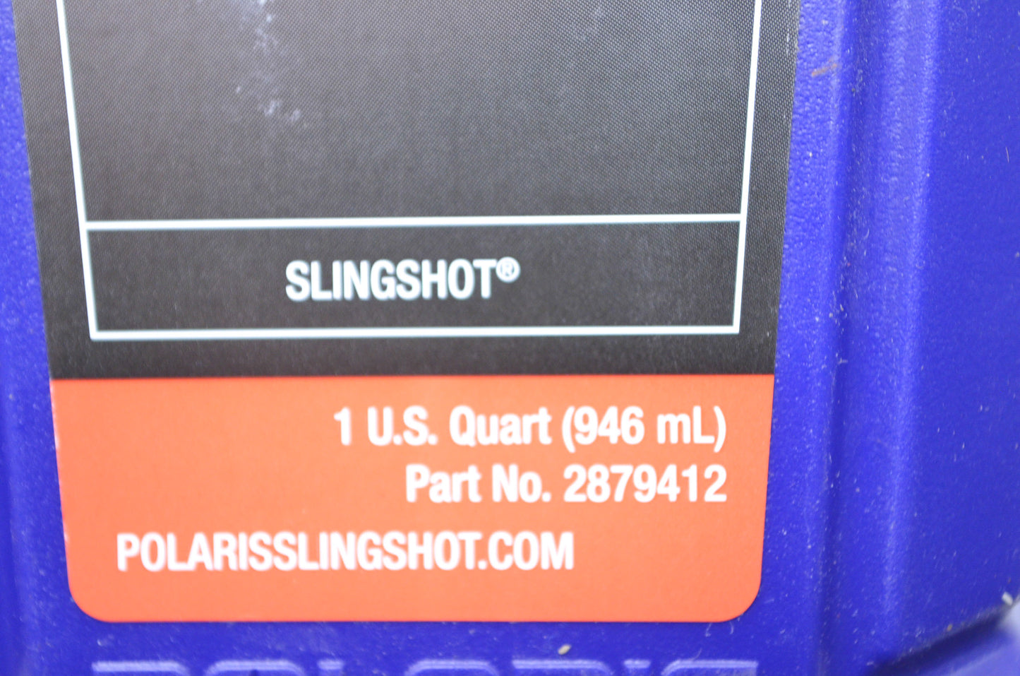 OEM Polaris 2879412 Transaxle Fluid 1 Quart 75W-140 Slingshot NOS
