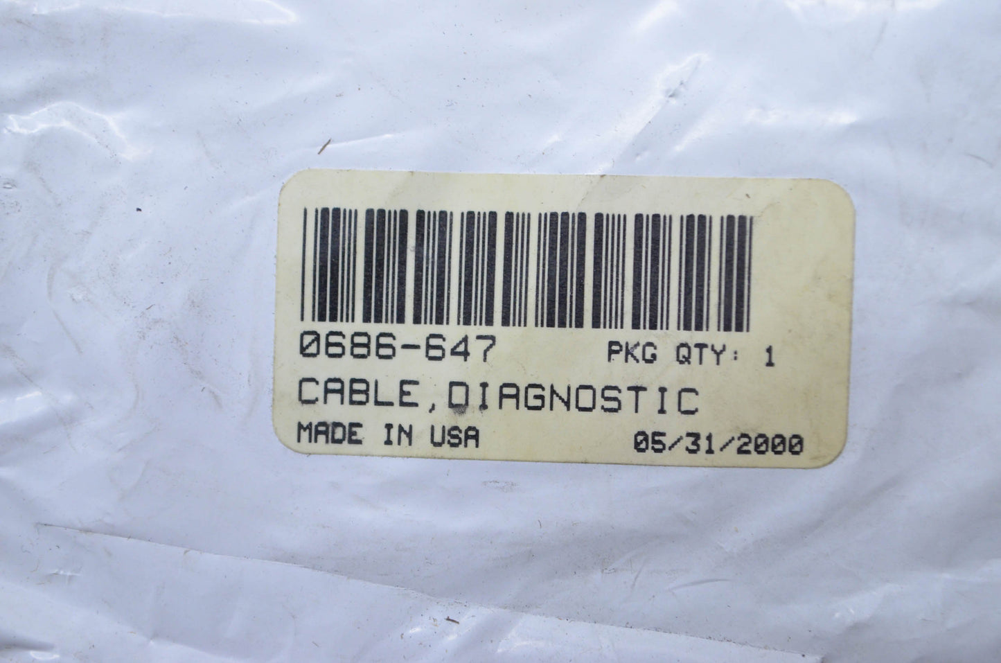 OEM Arctic Cat 0686-647 Diagnostic Cable NOS