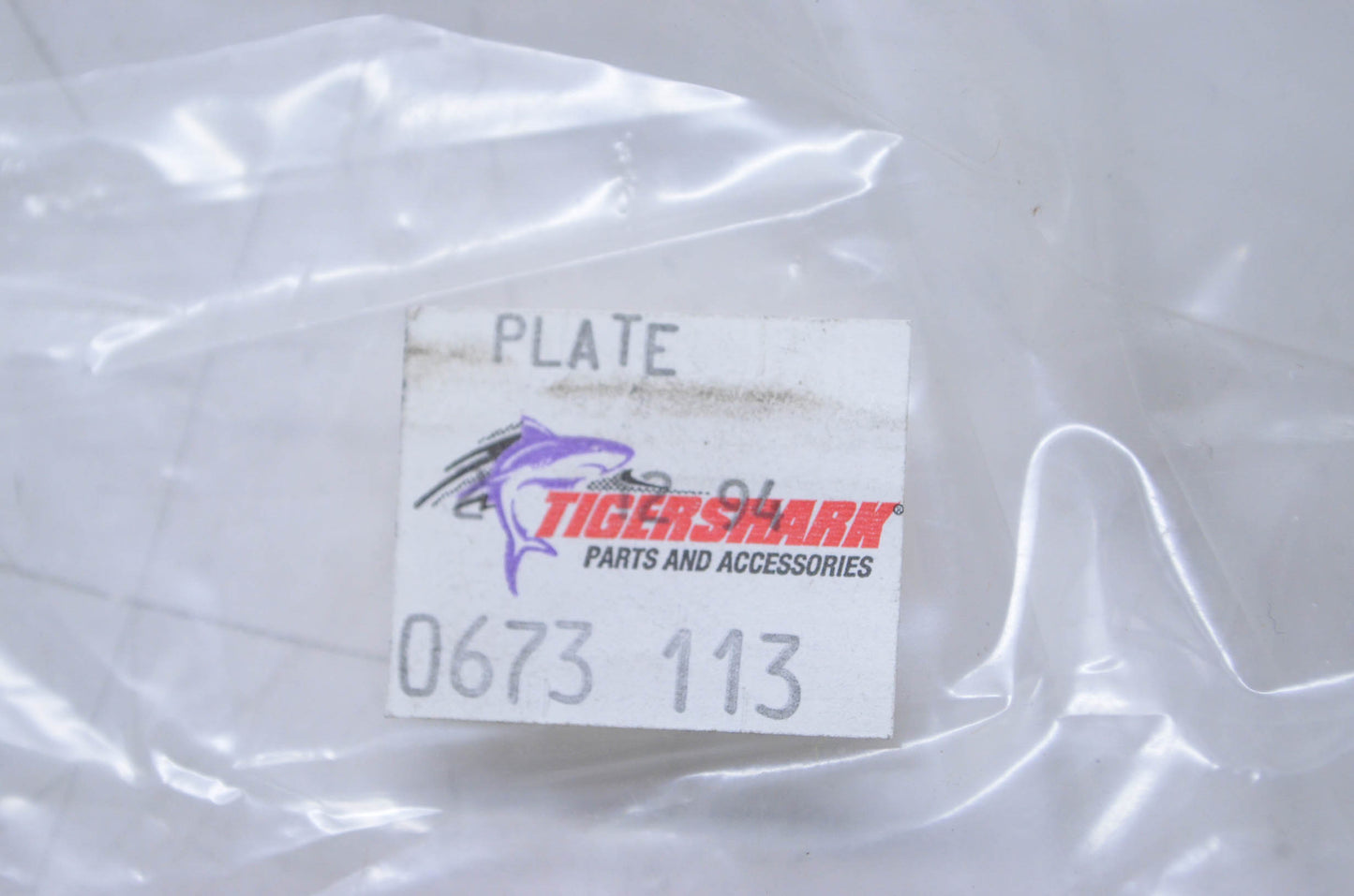 Tigershark 0673-113 Ride Plate NOS
