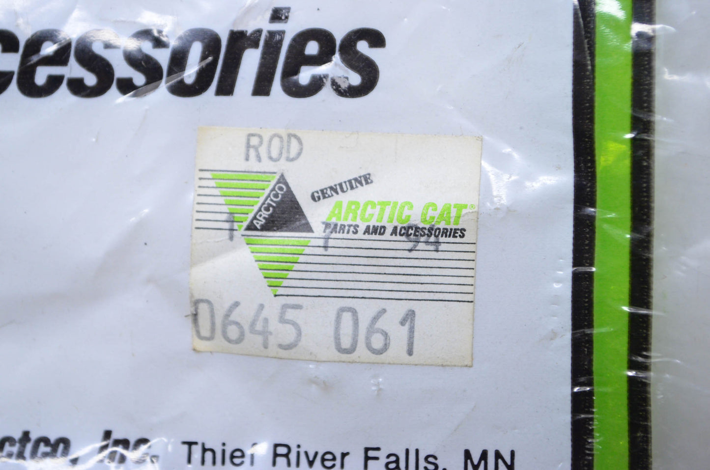 OEM Arctic Cat 0645-061 Battery Holding Rod NOS