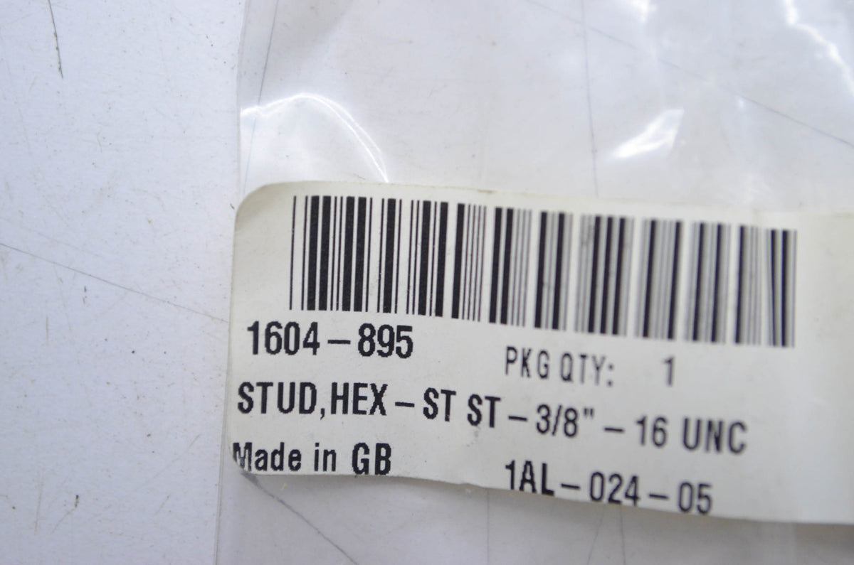 OEM Arctic Cat 1604-895 Adjusting Bolt Hex Stud 3/8-16 NOS