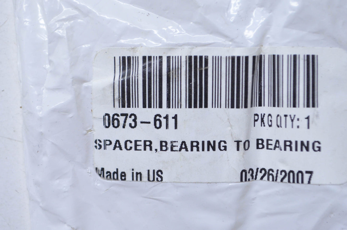 Tigershark 0673-611 Bearing to Bearing Spacer NOS