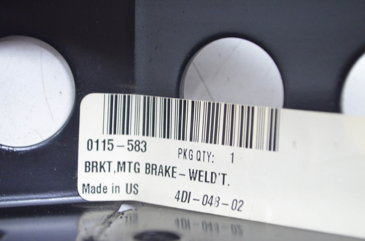 OEM Arctic Cat 0115-583 Weldment Mounting Brake Bracket NOS