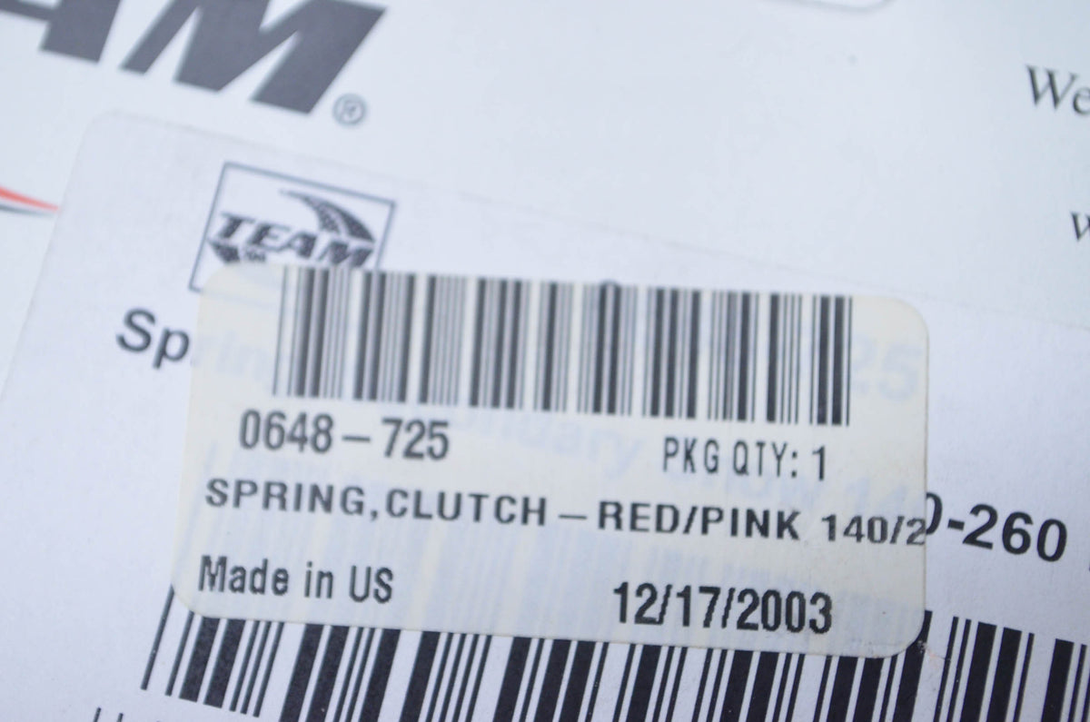 OEM Arctic Cat 0648-725 Red Clutch Spring NOS