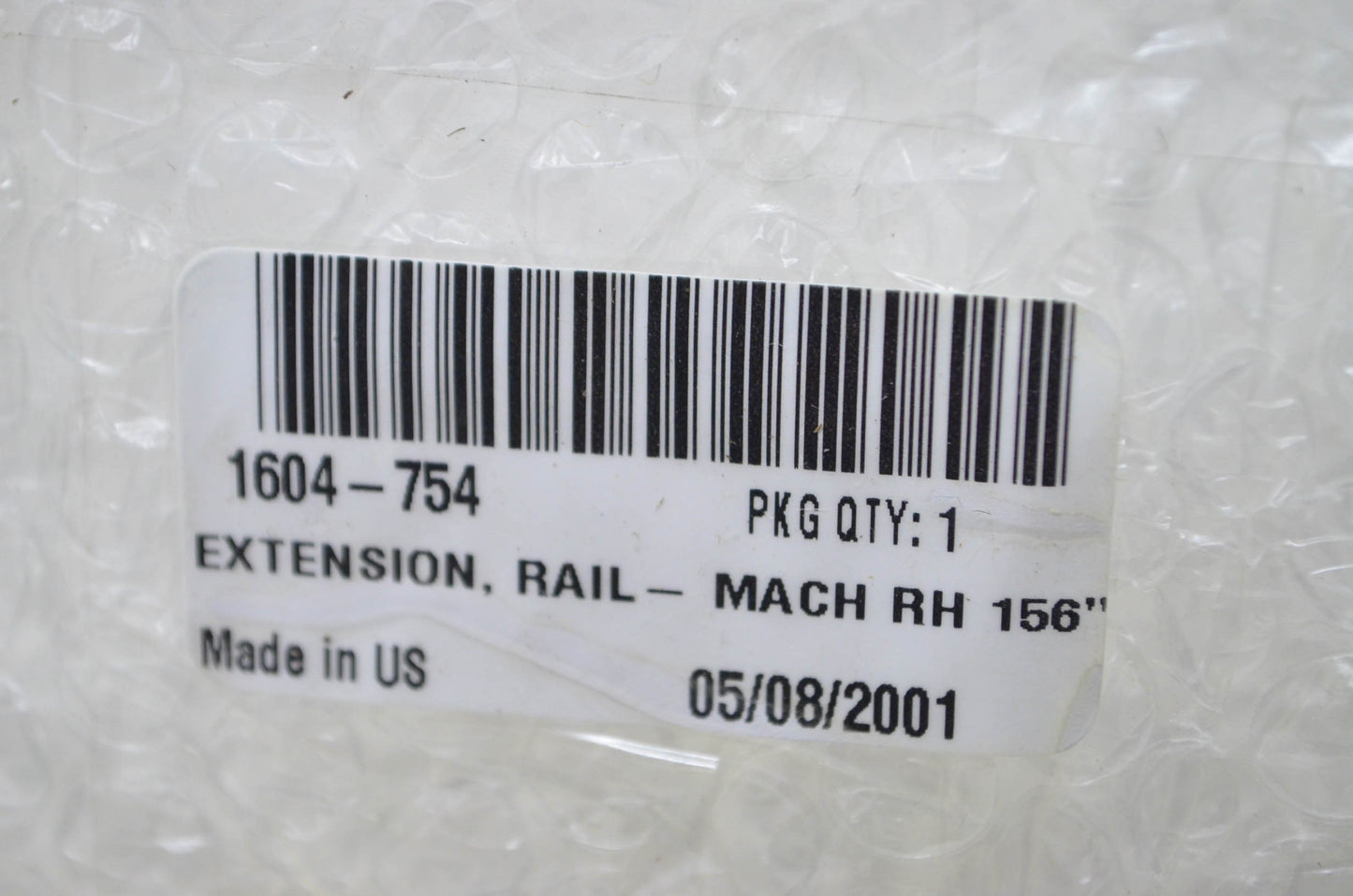 OEM Arctic Cat 1604-754 156" Right Rail Extension NOS