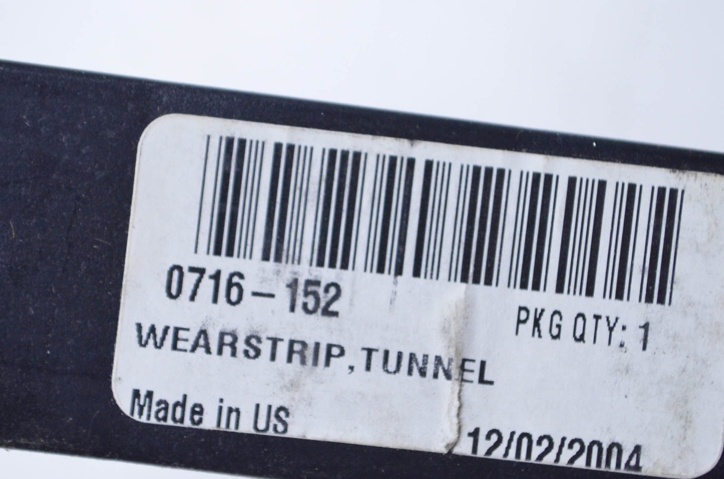 OEM Arctic Cat 0716-152 Tunnel Wearstrip NOS