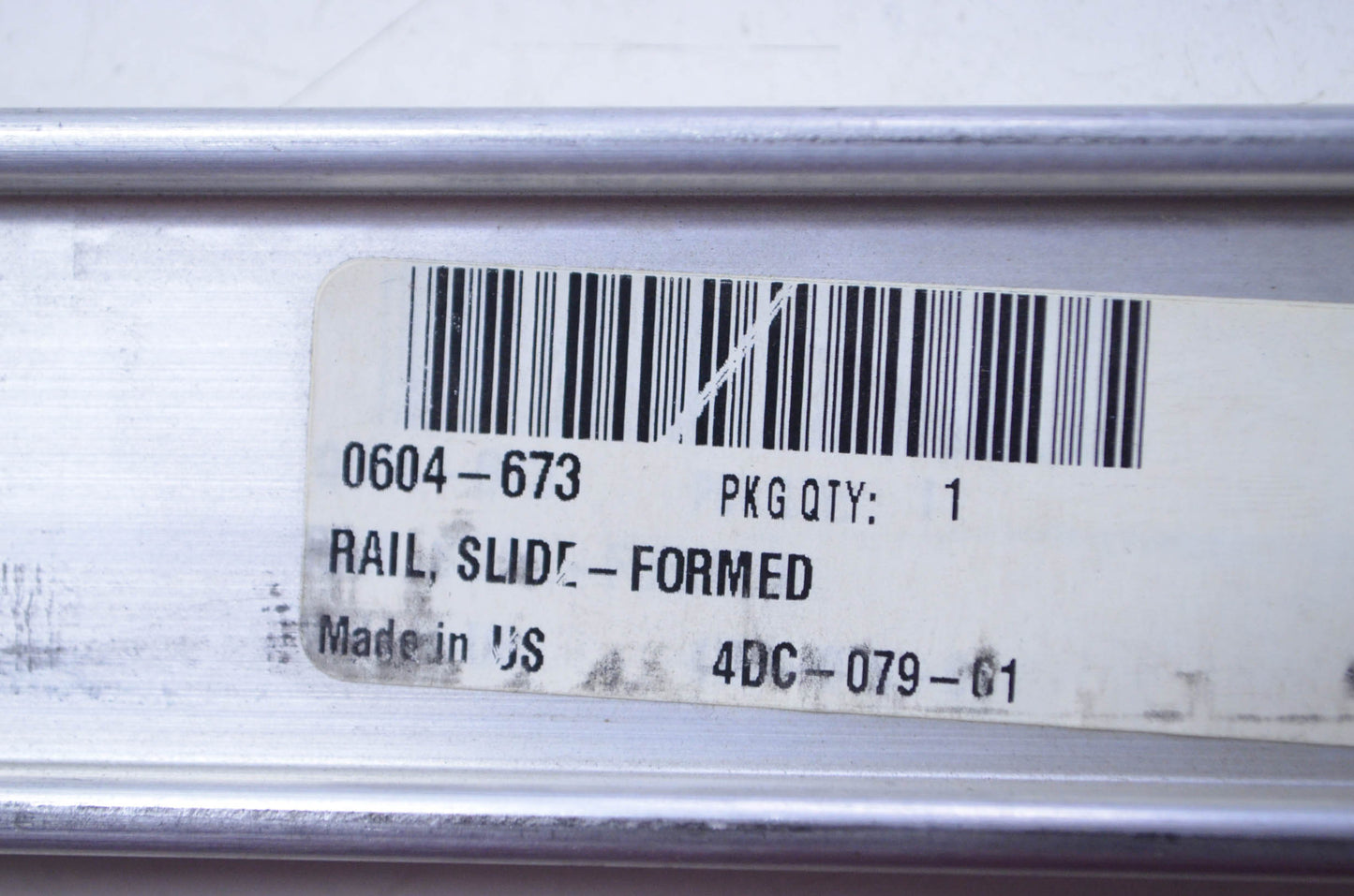 OEM Arctic Cat 0604-673 Formed Slide Rail NOS