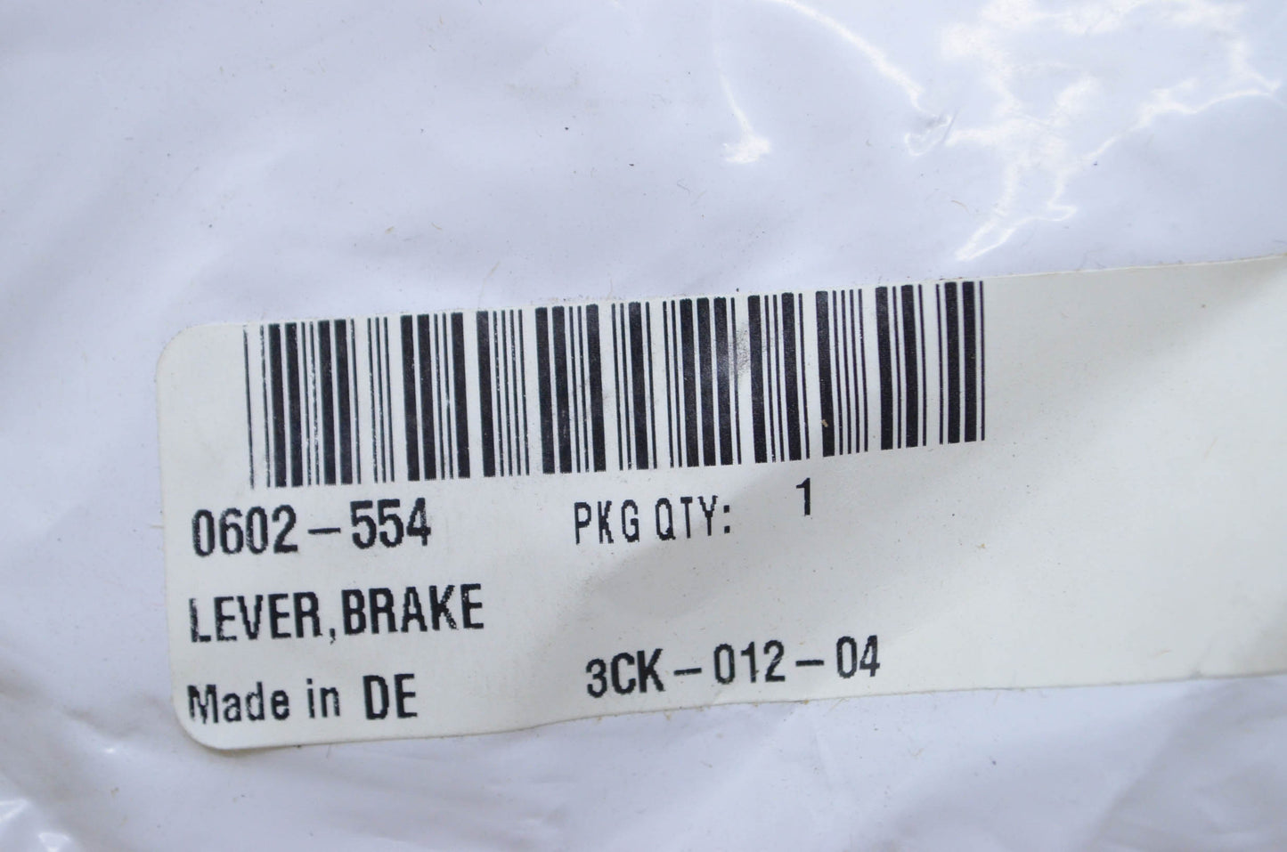 OEM Arctic Cat 0602-554 Brake Lever NOS