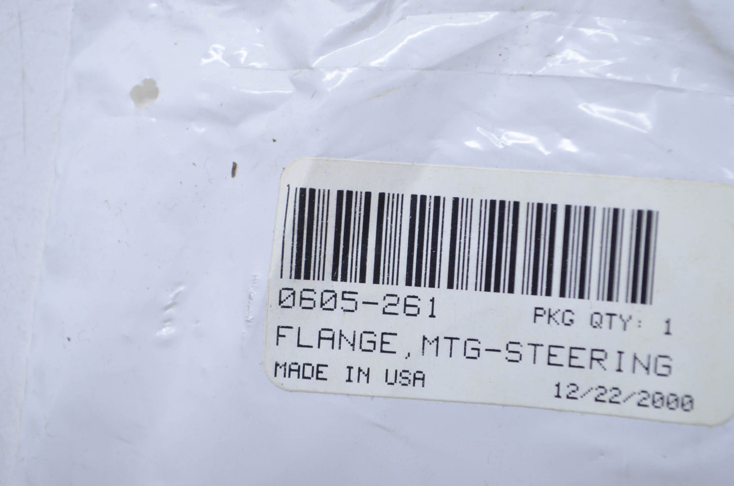 OEM Arctic Cat 0605-261 Steering Boot Mounting Flange NOS