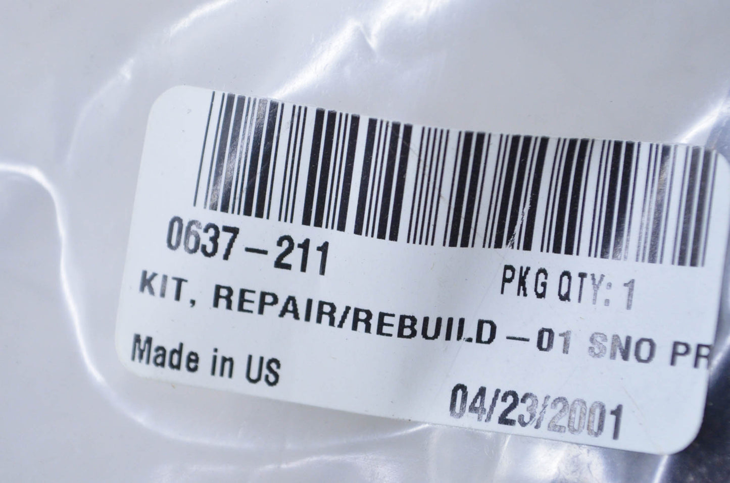 OEM Arctic Cat 0637-211 01 Sno Pro Repair/Rebuild Kit NOS