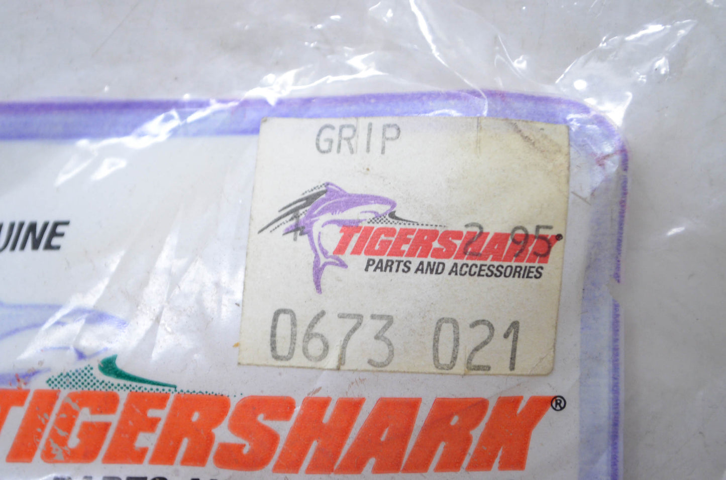 New OEM Tigershark Right Handlebar Grip NOS