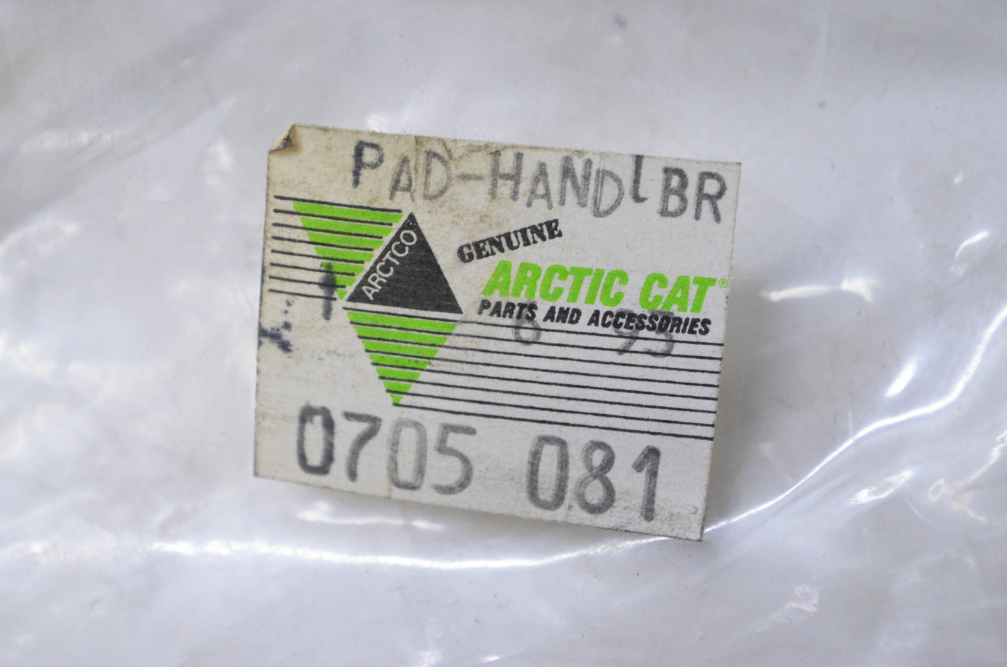 OEM Arctic Cat 0705-081 Routed Instruments Handlebar Pad NOS