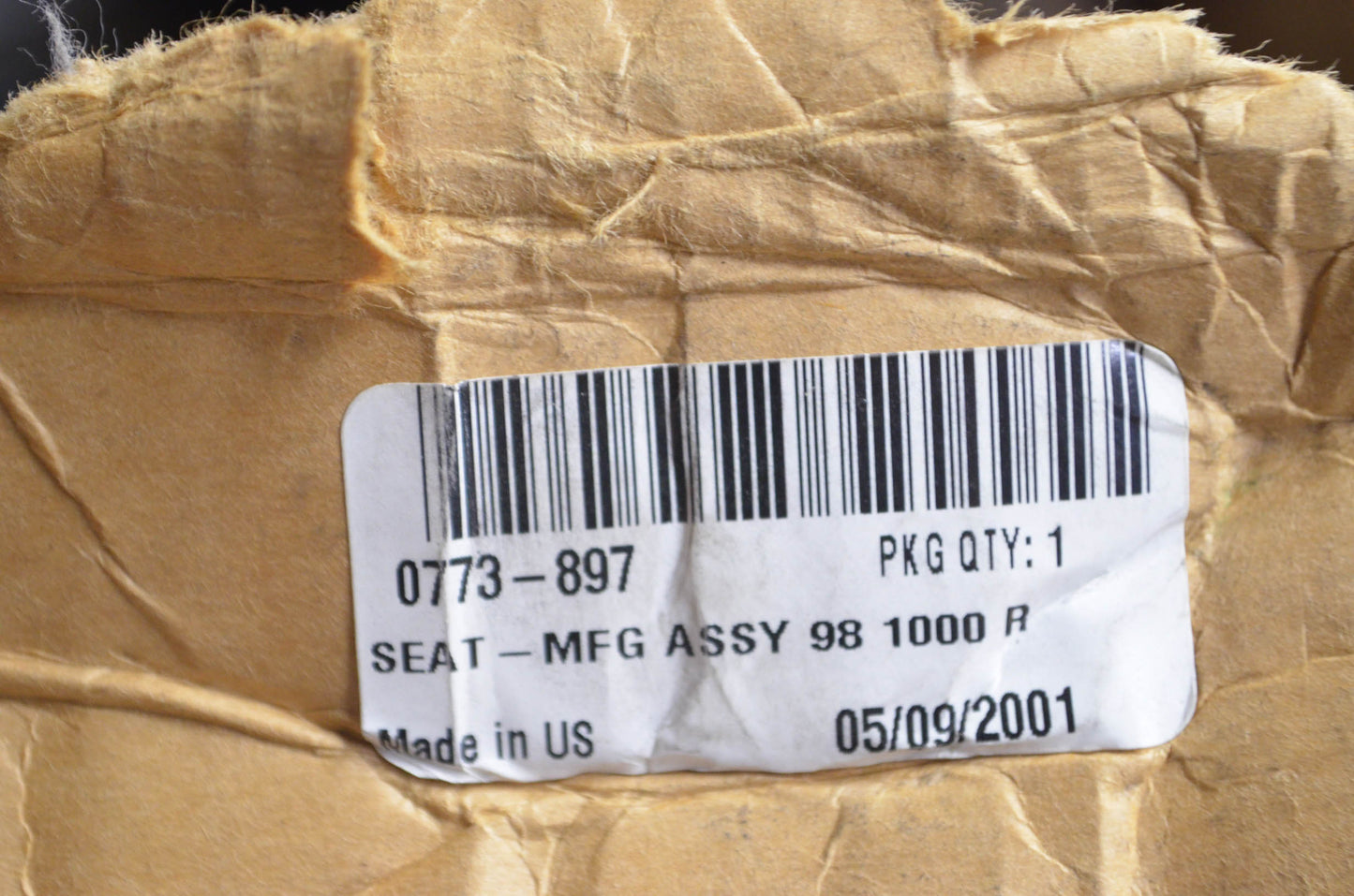 Tigershark 0773-897 Seat NOS
