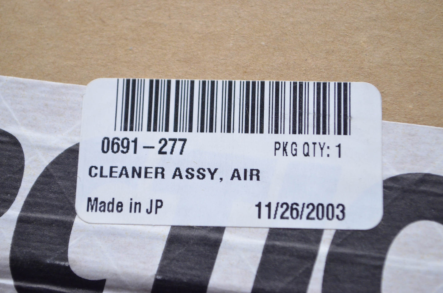 OEM Arctic Cat 0691-277 Air Cleaner Assembly NOS