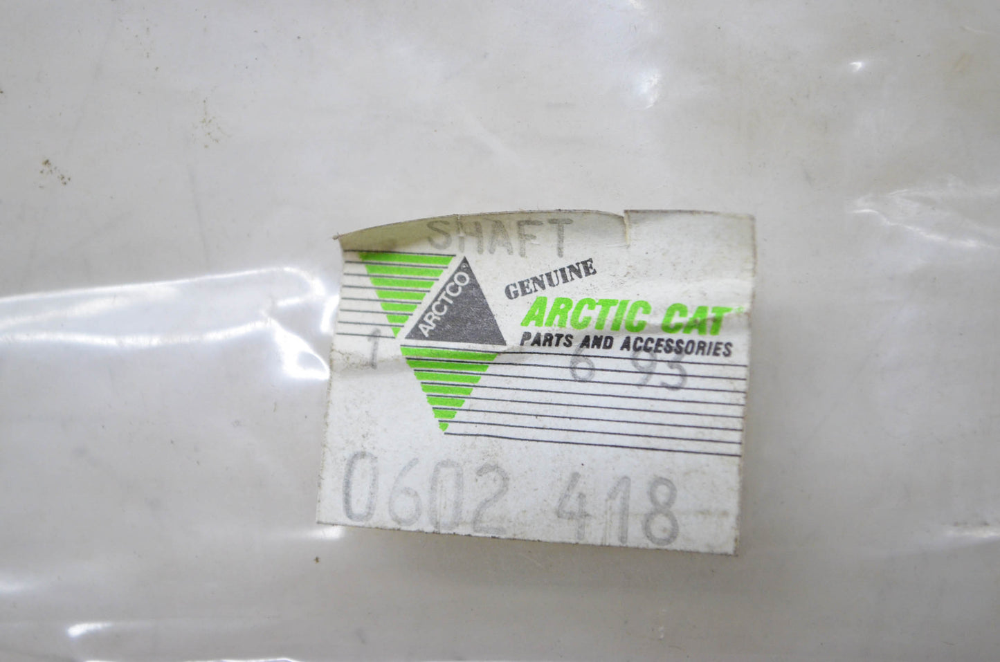 OEM Arctic Cat 0602-418 Idler Shaft NOS
