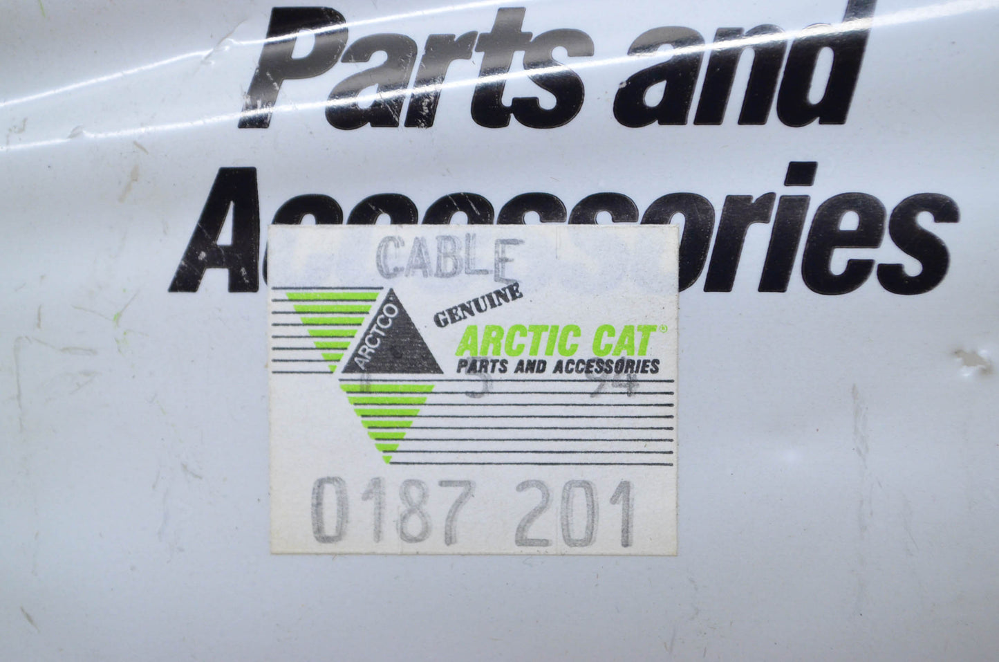 OEM Arctic Cat 0187-201 Brake Cable NOS