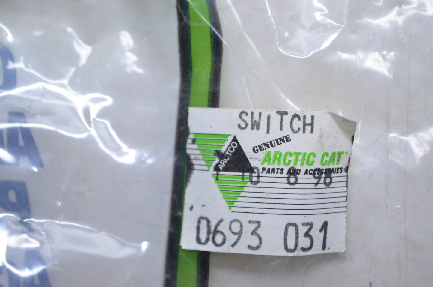 OEM Arctic Cat 0693-031 Engine Stop Switch Assembly NOS